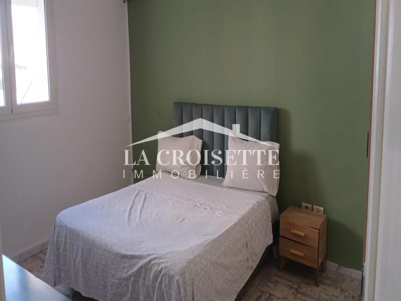 Appartement meublé S+1 vue sur mer à La Marsa 